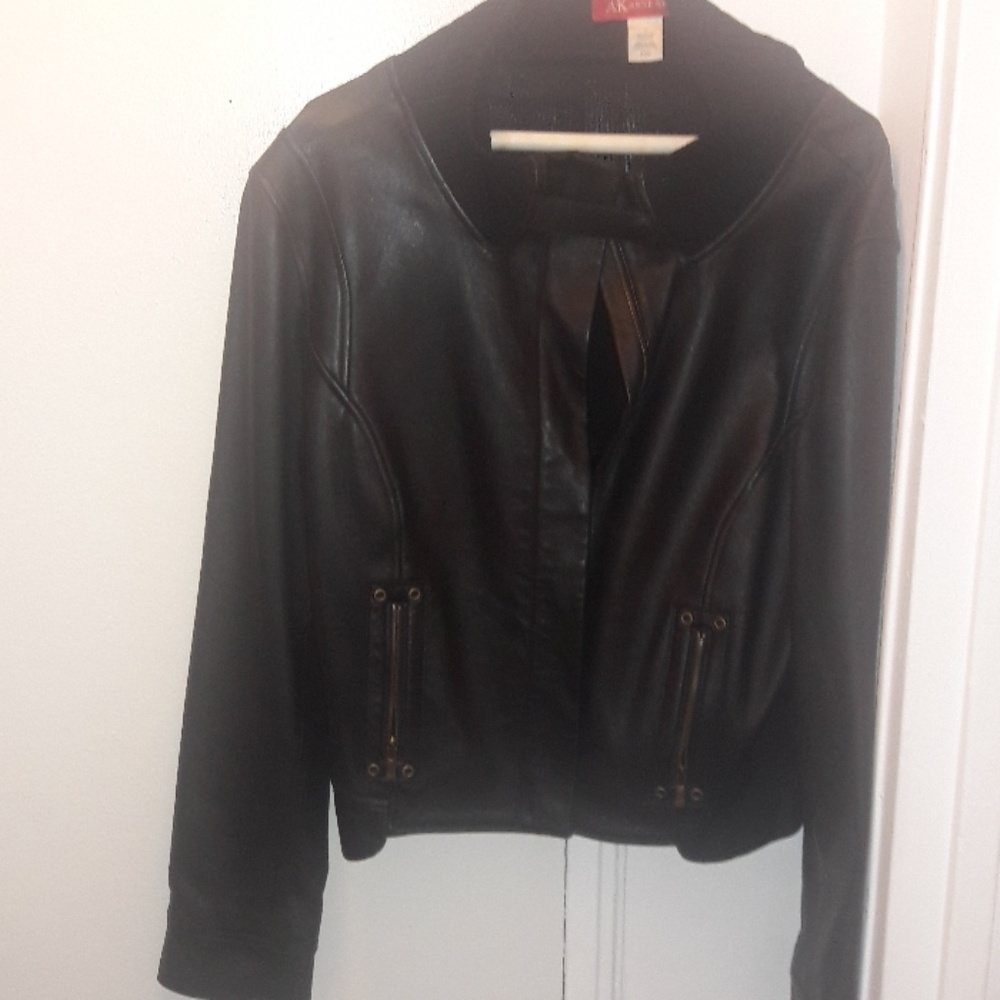Leather Lambskin Jacket/ ❤Final Price❤